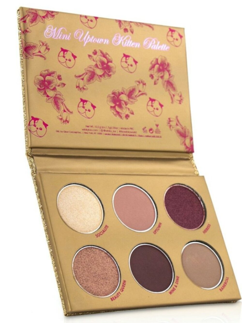 MSRP $32 | Winky Lux Mini Uptown Kitten Eyeshadow Palette 6 Shades - NIB